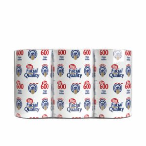 HIGIENICO BIG FACIAL QUALITY 6 PZAS 600 HD SF