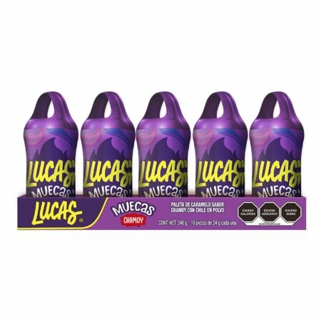 PALETA MUECAS LUCAS CHAMOY 10 PZAS MARS