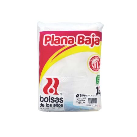 BOLSA PLANA 18X26 1 KG DE LOS ALTOS