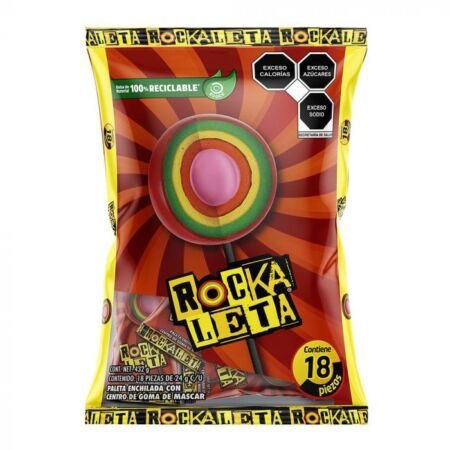 PAL. ROCKALETA 18 PZA SONRICS