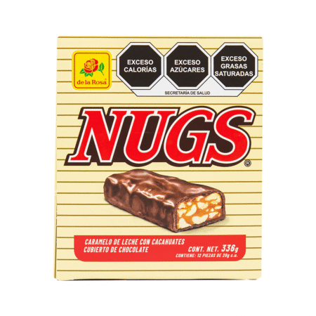 CHOC. NUGS 12 PZAS DE LA ROSA