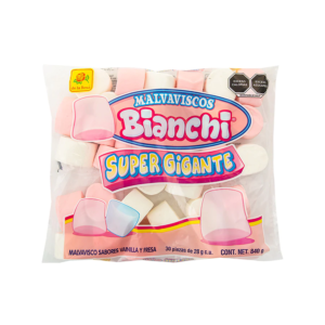 BOMBON BIANCHI SUPER GIGANTE 840 GR DE LA ROSA