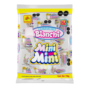 BOMBON BIANCHI MINI MINI 50 PZAS DE LA ROSA
