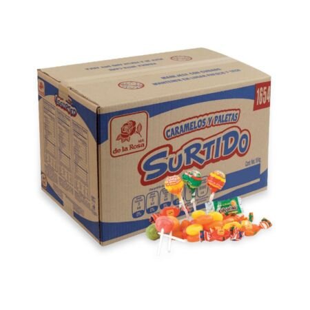 SURTIDO PALETAS Y CARAMELOS 18 KG DE LA ROSA