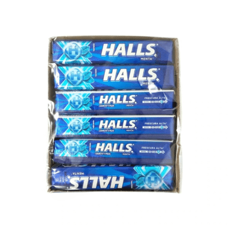 HALLS MENTA 12 PZAS MONDELEZ