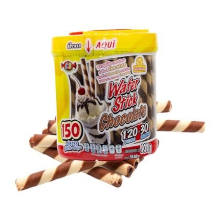 BARQUILLO WAFER STICK CHOCOLATE 120 PZAS LAS DELICIAS