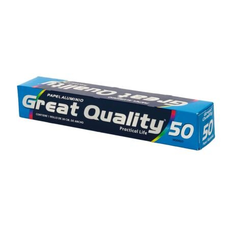 PAPEL ALUMINIO GREAT QUALITY C/12/50 MT
