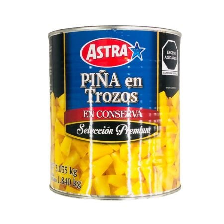 PIÑA EN TROZOS 3.035 KG ASTRA