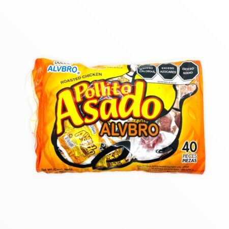 PALETA POLLO ASADO 40 PZAS ALVBRO