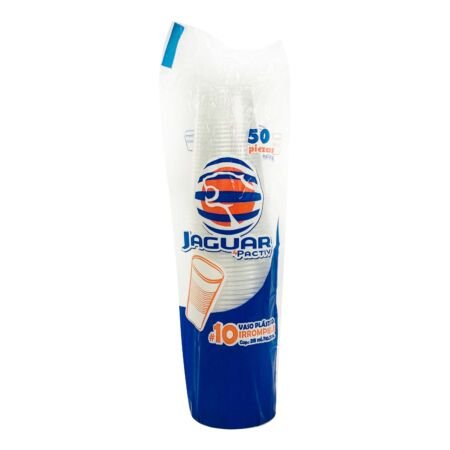 VASO JAGUAR No.10 50 PZAS PACTIV
