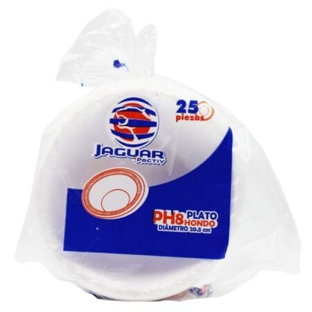 PLATO TERMICO JAGUAR PH8 25 PZAS PACTIV