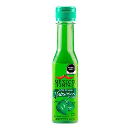 SALSA MEXICO LINDO HABANERO VERDE 150 ML (12/24)