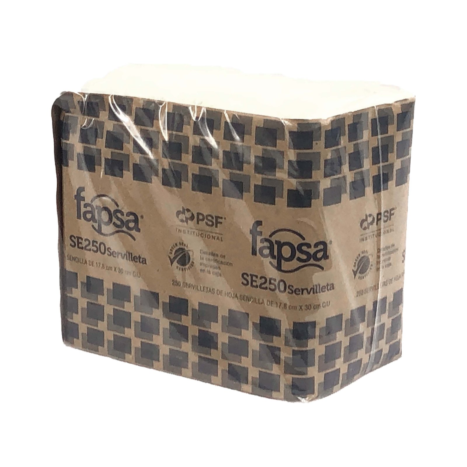 TOALLA INTERDOBLADA FAPSA BLANCA 250 PZAS (8/16) FMA