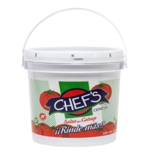 SALSA CATSUP CHEF´S L/4.5 KG. (1) CUBETA