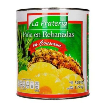 PIÑA EN REBANADAS LA PRATERIA C/6/3.03 KG