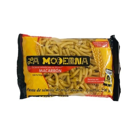 SOPA MACARRON CORTO MODERNA C/20/200 GR