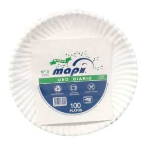 PLATO CARTON MARBA/MAPI No3 100 PZAS