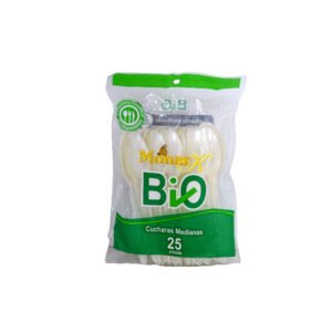 CUCHARA MONAR K BIODEGRADABLE MEDIANA 25 PZAS KD