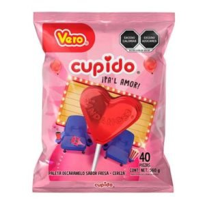 PALETA CUPIDO 40 PZAS VERO