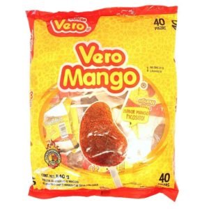 PALETA MANGO C/CHILE 40 PZAS VERO