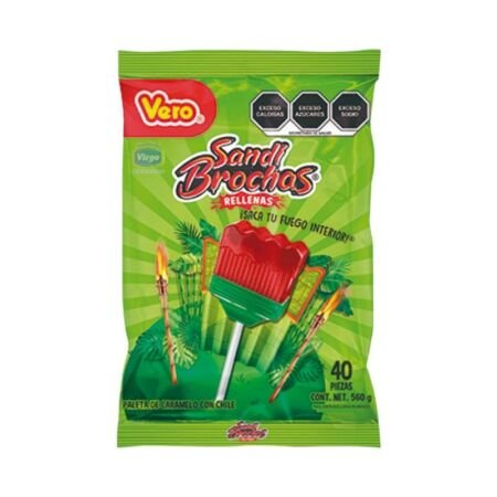 PALETA SANDIBROCHA RELLENAS 40 PZAS VERO