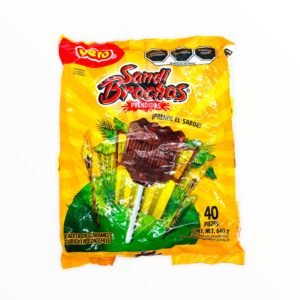 PALETA SANDIBROCHAS PRENDIDAS 40 PZAS VERO