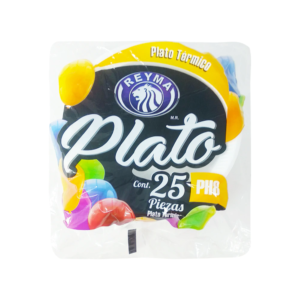 PLATO TERMICO PH8 25 PZAS REYMA