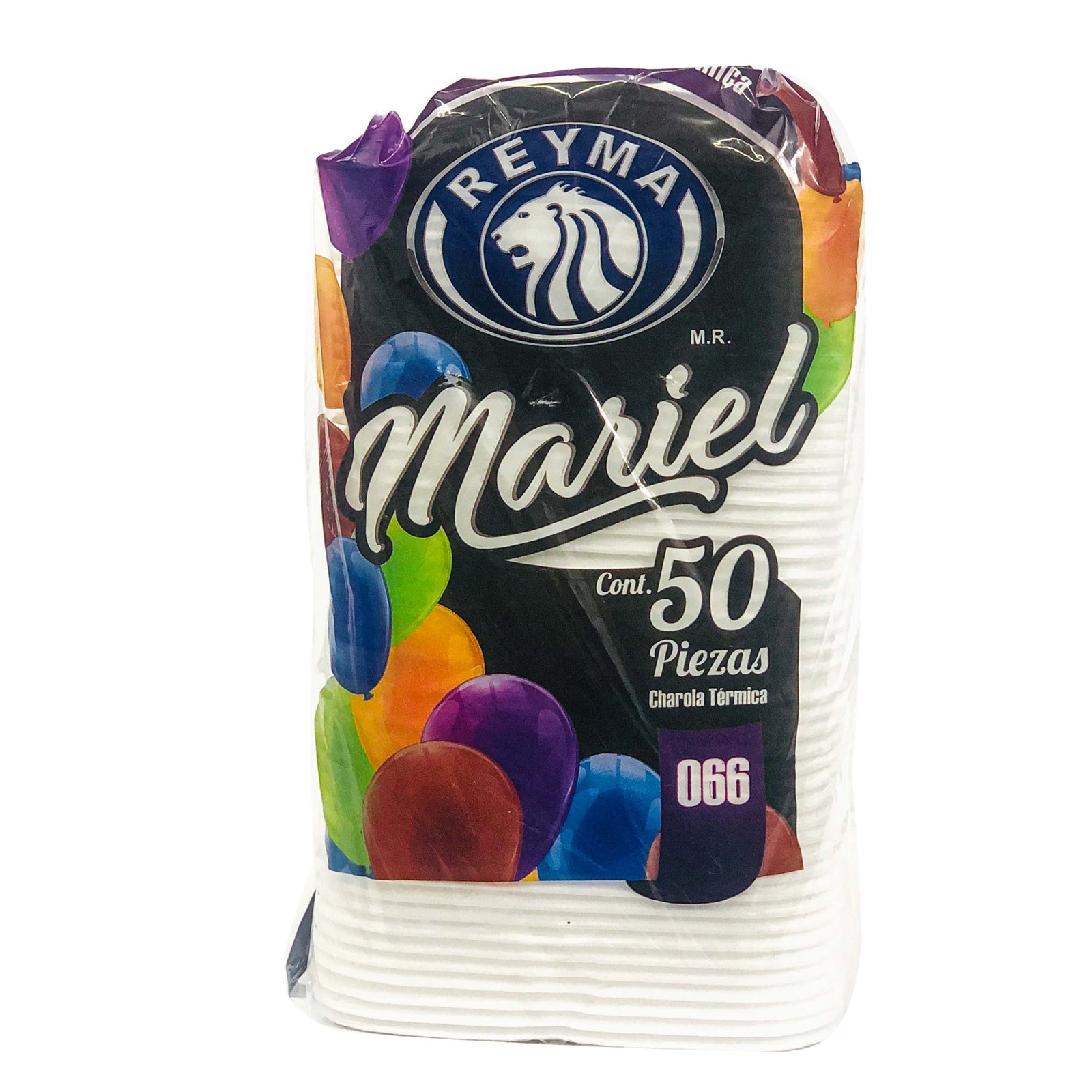 CHAROLA TERMICA No.066 MARIEL 50 PZAS
