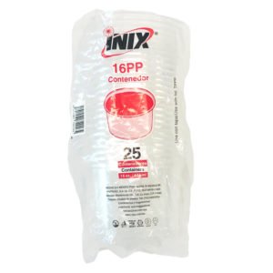 ENVASE NUTRIGO 16 oz. (480 ML) 25 PZ. INIX 16PP NUTRIGO