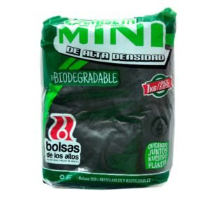 BOLSA CAMISETA NEGRA MINI A.D. 1 KG DE LOS ALTOS