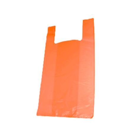 BOLSA CAMISETA EXTRA A.D. NARANJA 1 KG DE LOS ALTOS