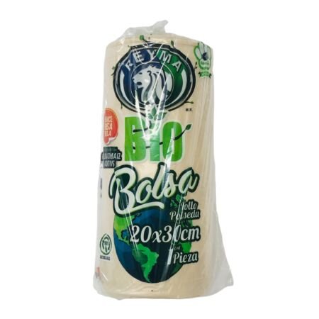 BOLSA ROLLO POLISEDA BIODEGRADABLE 20X30 KG REYMA