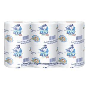 HIGIENICO BIG ROLL PLUS 6 PZA 550 HD ABSORMEX