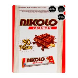 CHOC. NIKOLO CHOCOLATE CACAHUATE 21 GR ARCOR