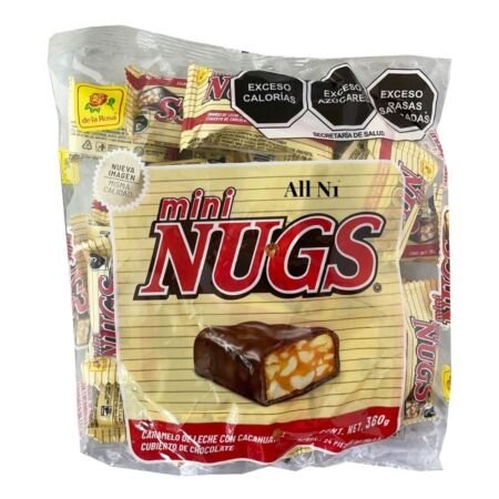 CHOC. MINI NUGS 24 PZAS DE LA ROSA