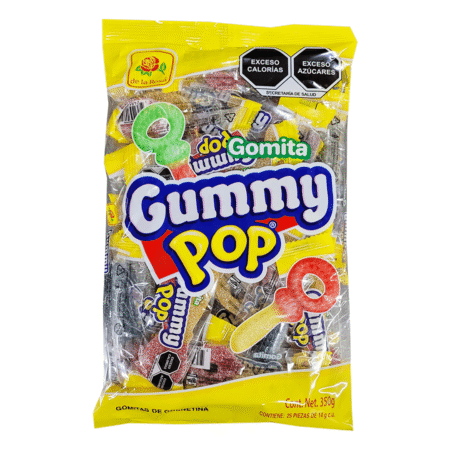 GOMA GUMMY POP 25 PZAS DE LA ROSA