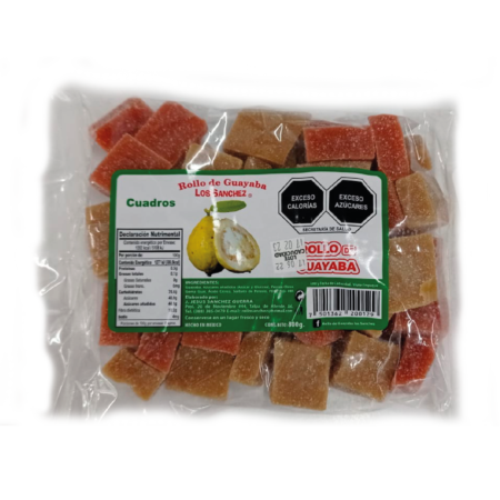 ROLLO GUAYABA PEDACITOS 800 GR (24) TALPA