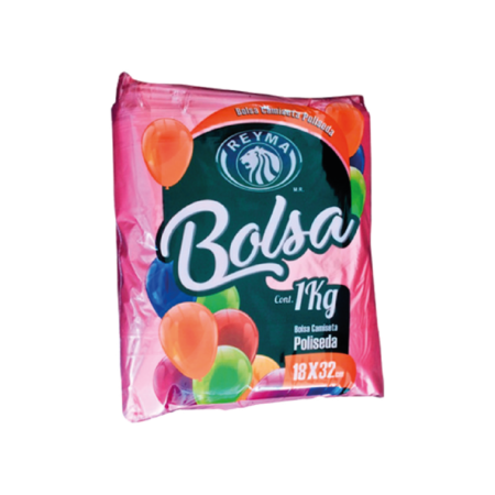BOLSA CAMISETA POLISEDA MINI 1 KG (18x32) REYMA