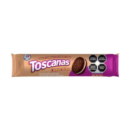 GALL. TOSCANAS SANDWICH CAPUCHINO 200 GR MARIBEL