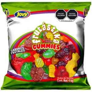 GOMAS FRUTASTIKA SABOR FRUTAL 1 KG (8/10) JOVY