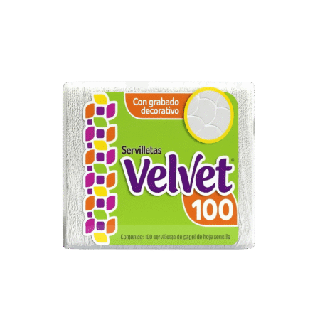 SERVILLETA VELVET C/48/100 PZAS SF
