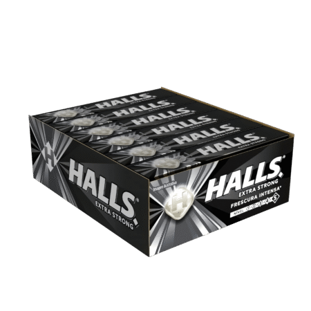 HALLS EXTRA STRONG 12 PZAS MONDELEZ