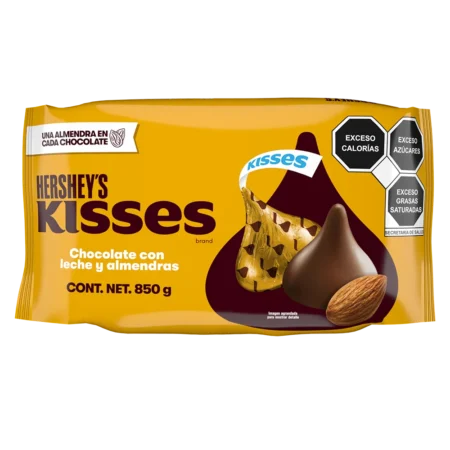 CHOC. KISSES ALMENDRA BSA 850 GR HERSHEY´S
