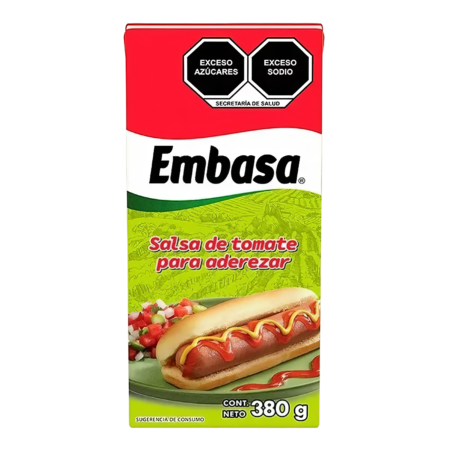 SALSA CATSUP EMBASA 380 GR.