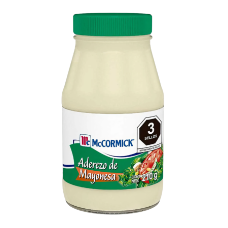 MAYONESA ADER. McCORMICK T/VERDE C/24/210 GR. 8oz.