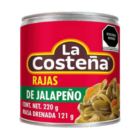 CHILES RAJAS LA COSTEÑA C/48/220 GR.