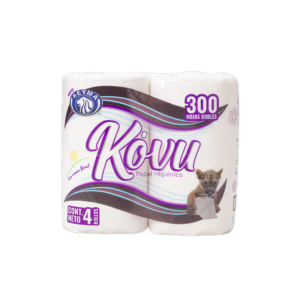 PAPEL HIGIENICO KOVU 4 PZS 300 HD REYMA