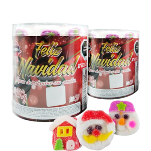 BOMBON ESTUCHE NAVIDAD SURTIDO 50 PZS RIVERA (12-16)