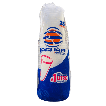 ENVASE 1L  JAGUAR PACTIV C20/25PZAS